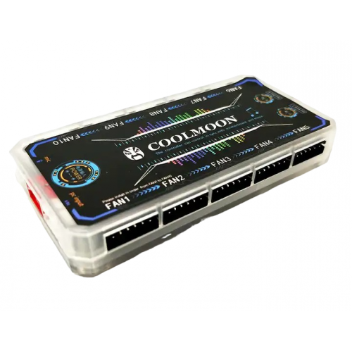 Купити Контролер Coolmoon music ARGB controller (CM-MUSIC-HU1) - ціна в Києві, Львові, Вінниці, Хмельницькому, Франківську, Україні | інтернет-магазин TELEMART.UA фото