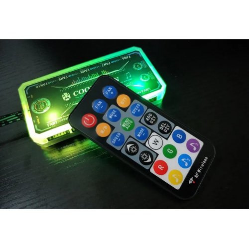 Купити Контролер Coolmoon music ARGB controller (CM-MUSIC-HU1) - ціна в Києві, Львові, Вінниці, Хмельницькому, Франківську, Україні | інтернет-магазин TELEMART.UA фото