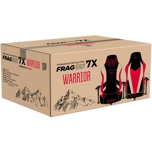 Купить Игровое кресло FragON 7X series (FGLHF7BT4D1722WR1) Warrior - цена в Харькове, Киеве, Днепре, Одессе
в интернет-магазине Telemart фото