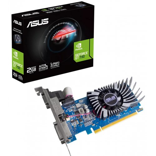 Продать Видеокарта Asus GeForce GT 730 DDR3 BRK Evo 2048MB (GT730-2GD3-BRK-EVO) по Trade-In интернет-магазине Телемарт - Киев, Днепр, Украина фото