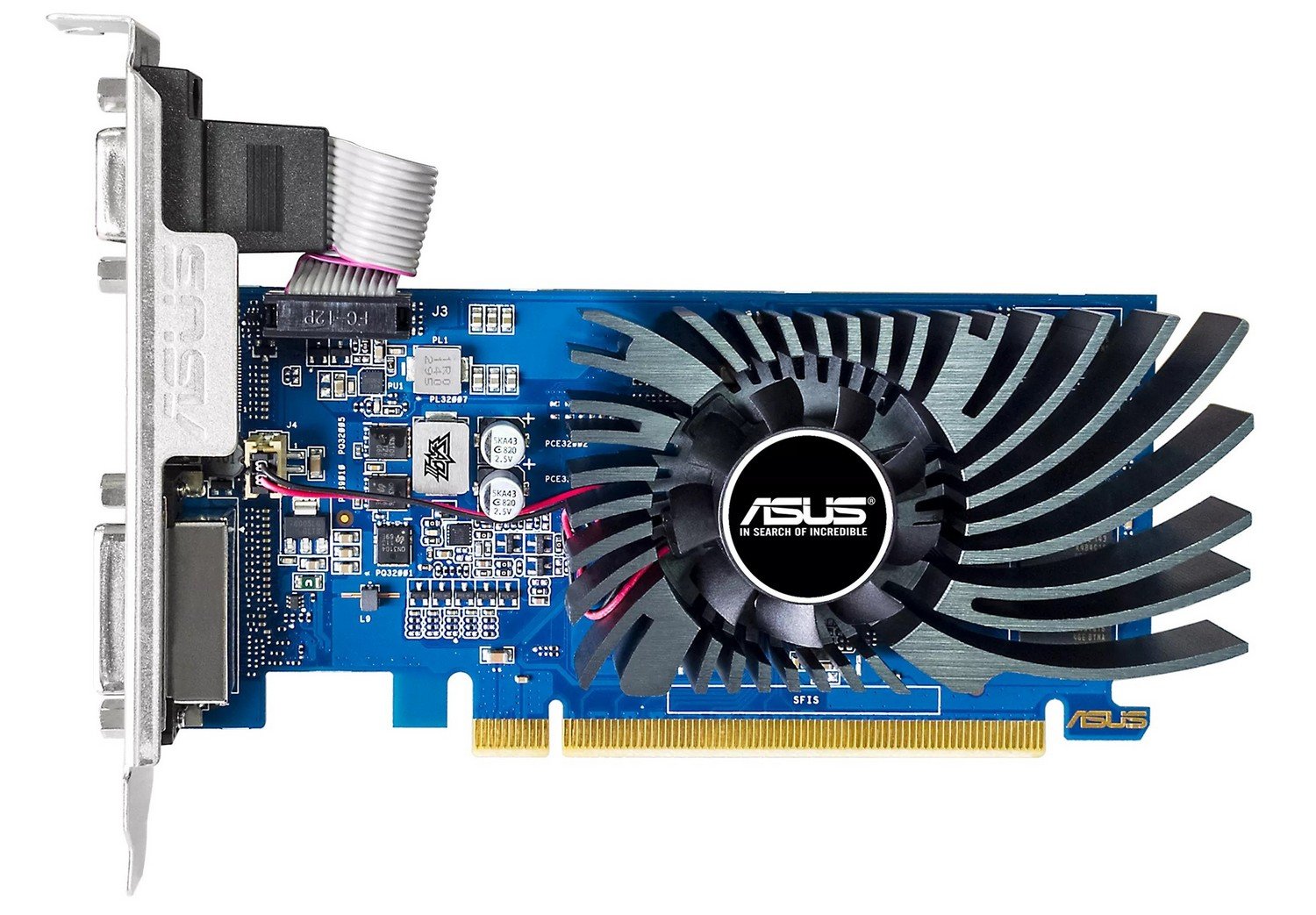 Продать Видеокарта Asus GeForce GT 730 DDR3 BRK Evo 2048MB (GT730-2GD3-BRK-EVO)  по Trade-In интернет-магазине Телемарт - Киев, Днепр, Украина