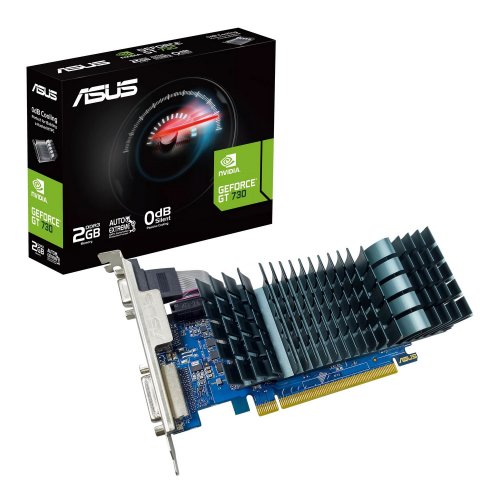 Продати Відеокарта Asus GeForce GT 730 DDR3 Evo 2048MB (GT730-SL-2GD3-BRK-EVO) за Trade-In у інтернет-магазині Телемарт - Київ, Дніпро, Україна фото