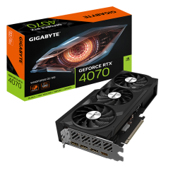 Фото Видеокарта Gigabyte GeForce RTX 4070 WindForce OC 12228MB (GV-N4070WF3OC-12GD)