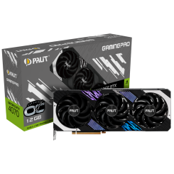 Відеокарта Palit GeForce RTX 4070 GamingPro OC 12288MB (NED4070H19K9-1043A)