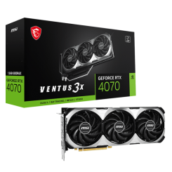 Видеокарта MSI GeForce RTX 4070 VENTUS 3X 12288MB (RTX 4070 12GB VENTUS 3X)