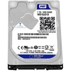 Жорсткий диск Western Digital Blue SSHD 1TB 64MB 2.5