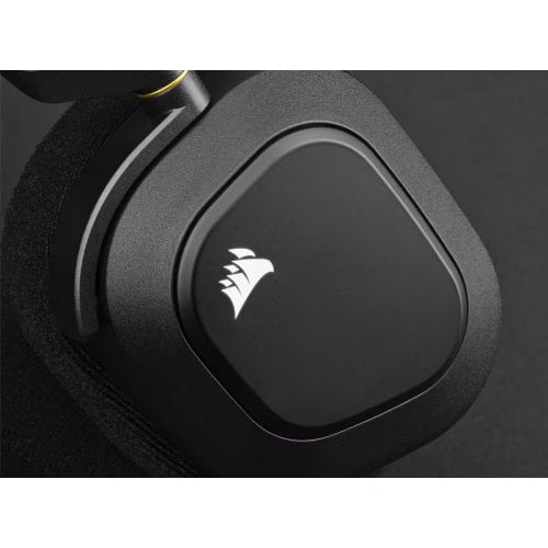 Купити Навушники Corsair HS80 RGB Wireless (CA-9011235-EU) Carbon - ціна в Києві, Львові, Вінниці, Хмельницькому, Франківську, Україні | інтернет-магазин TELEMART.UA фото