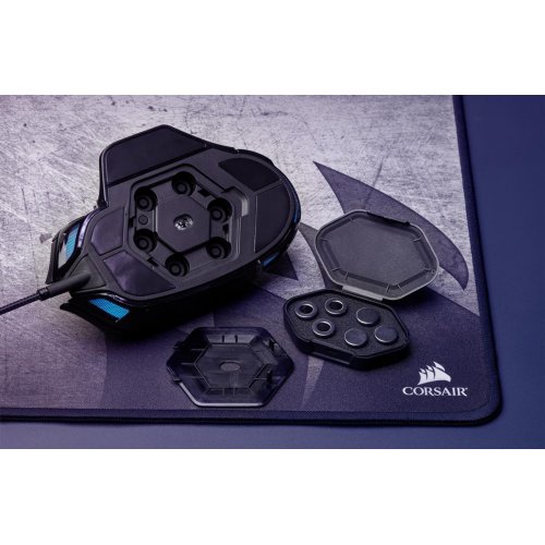 Фото Мышка Corsair Nightsword RGB Tunable FPS/MOBA (CH-9306011-EU) Black