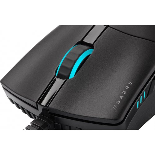 Купить Мышка Corsair Sabre RGB Pro Wireless Champion Series (CH-9313211-EU) Black - цена в Харькове, Киеве, Днепре, Одессе
в интернет-магазине Telemart фото