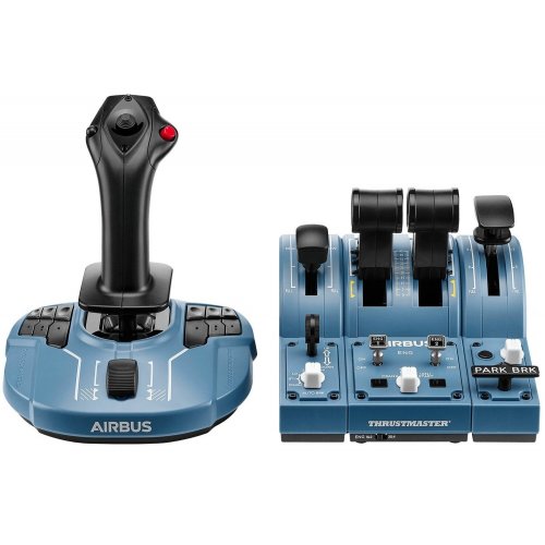 Купить Джойстик с рычагом управления двигателем Thrustmaster TCA Captain Pack x Airbus (4460217) - цена в Харькове, Киеве, Днепре, Одессе
в интернет-магазине Telemart фото