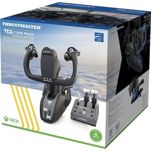 Купить Джойстик с рычагом управления двигателем Thrustmaster TCA Yoke Boeing Edition (4460210) - цена в Харькове, Киеве, Днепре, Одессе
в интернет-магазине Telemart фото