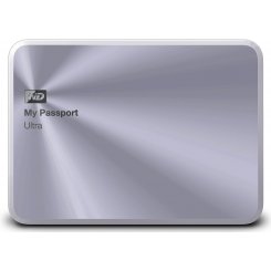 Зовнішній HDD Western Digital My Passport Ultra 2TB WDBEZW0020BSL-EESN Silver