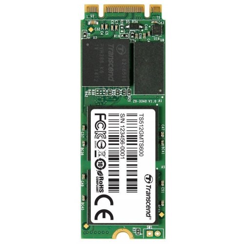 Продати SSD-диск Transcend MTS600 512GB M.2 (TS512GMTS600) за Trade-In у інтернет-магазині Телемарт - Київ, Дніпро, Україна фото