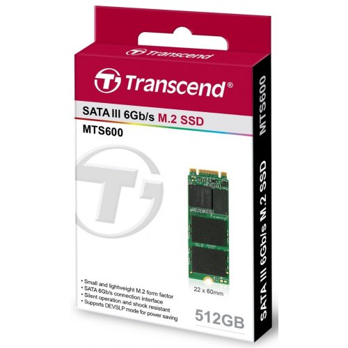 Продати SSD-диск Transcend MTS600 512GB M.2 (TS512GMTS600) за Trade-In у інтернет-магазині Телемарт - Київ, Дніпро, Україна фото