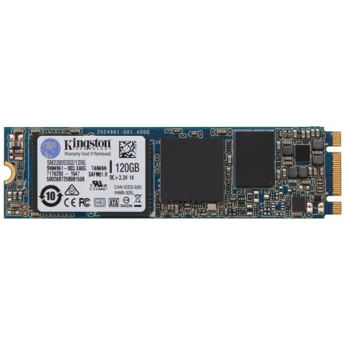 Фото SSD-диск Kingston SSDNow G2 MLC 120GB M.2 (2280 SATA) (SM2280S3G2/120G)