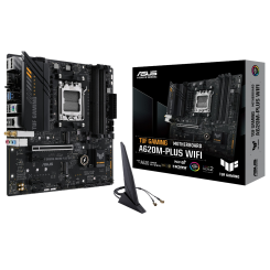 Материнська плата Asus TUF GAMING A620M-PLUS WIFI (sAM5, AMD A620)