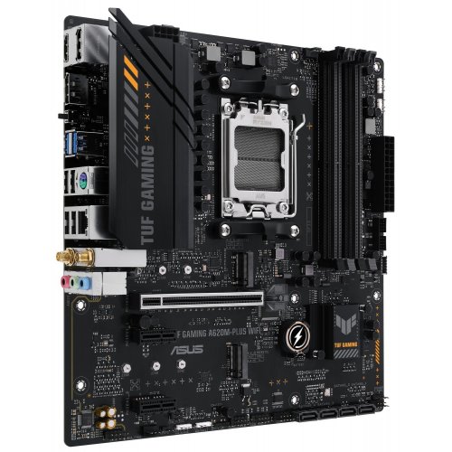 Photo Motherboard Asus TUF GAMING A620M-PLUS WIFI (sAM5, AMD A620)