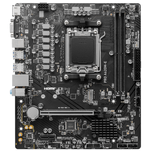 Photo Motherboard MSI PRO A620M-E (sAM5, AMD A620)