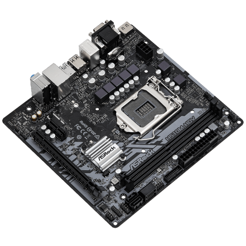 Продать Материнская плата AsRock H510M-HDV R2.0 (s1200, Intel H510) по Trade-In интернет-магазине Телемарт - Киев, Днепр, Украина фото