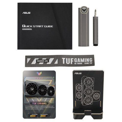 Фото Відеокарта Asus TUF GeForce RTX 4070 Gaming OC 12288MB (TUF-RTX4070-O12G-GAMING)