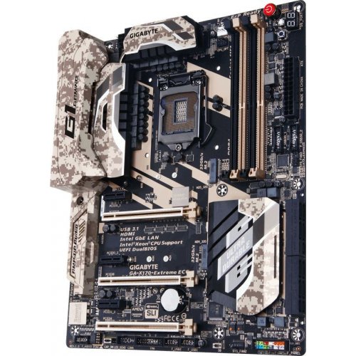 Продать Материнская плата Gigabyte GA-X170-EXTREME ECC (s1151, Intel С236) по Trade-In интернет-магазине Телемарт - Киев, Днепр, Украина фото
