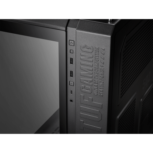 Photo Asus TUF Gaming GT502 Nero Tempered Glass without PSU (90DC0090-B09010) Black
