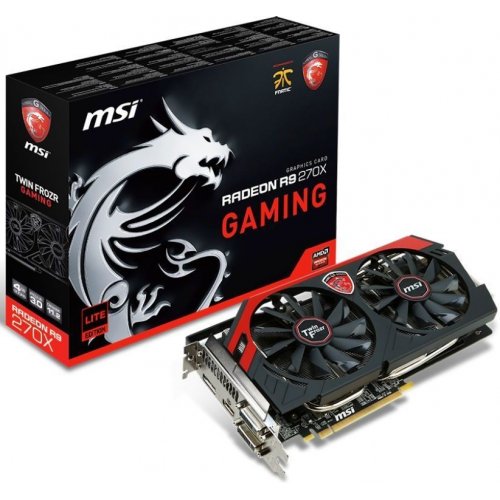 Продати Відеокарта MSI Radeon R9 270X 4096MB (R9 270X GAMING 4G LE) за Trade-In у інтернет-магазині Телемарт - Київ, Дніпро, Україна фото