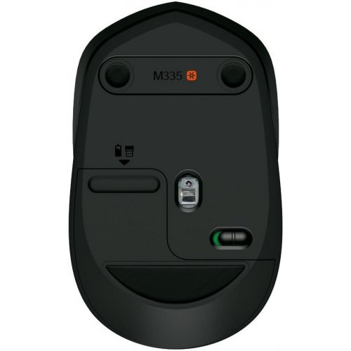 Купить Мышка Logitech Wireless Mouse M335 Black - цена в Харькове, Киеве, Днепре, Одессе
в интернет-магазине Telemart фото