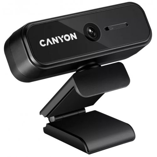 Купить Веб-камера Canyon C2 HD (CNE-HWC2) Black - цена в Харькове, Киеве, Днепре, Одессе
в интернет-магазине Telemart фото