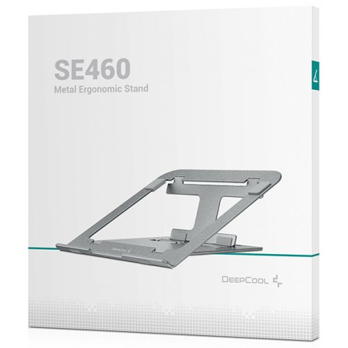 Купити Підставка для ноутбука Deepcool SE460 (R-SE460-GYN0N6-G-1) Silver - ціна в Києві, Львові, Вінниці, Хмельницькому, Франківську, Україні | інтернет-магазин TELEMART.UA фото