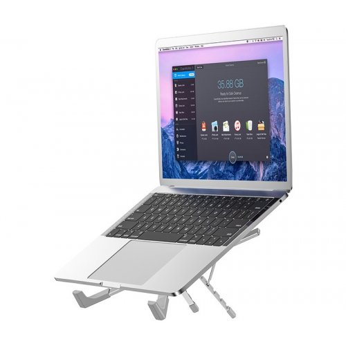 Купити Підставка для ноутбука Hoco PH51 X Bystander (6931474783929) Metal Gray - ціна в Києві, Львові, Вінниці, Хмельницькому, Франківську, Україні | інтернет-магазин TELEMART.UA фото