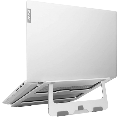 Купить Подставка для ноутбука Lenovo Portable Metal Laptop Stand (GXF0X02618) Silver - цена в Харькове, Киеве, Днепре, Одессе
в интернет-магазине Telemart фото