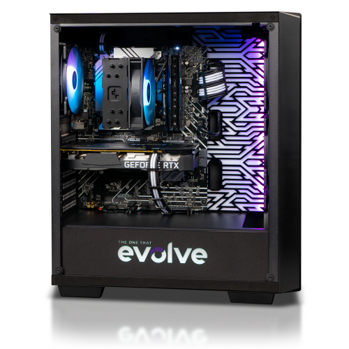 Продать Компьютер EVOLVE OptiPart Platinum 2B (EVOP-PBi1240N306-D416S500GBk) Black по Trade-In интернет-магазине Телемарт - Киев, Днепр, Украина фото