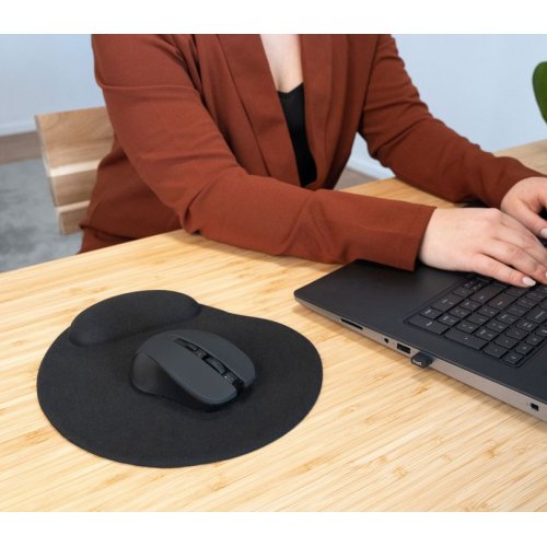 Купить Мышка Trust Mydo Silent Wireless (21869) Black - цена в Харькове, Киеве, Днепре, Одессе
в интернет-магазине Telemart фото