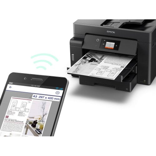 Купить МФУ Epson EcoTank M15140 с Wi-Fi (C11CJ41404) - цена в Харькове, Киеве, Днепре, Одессе
в интернет-магазине Telemart фото