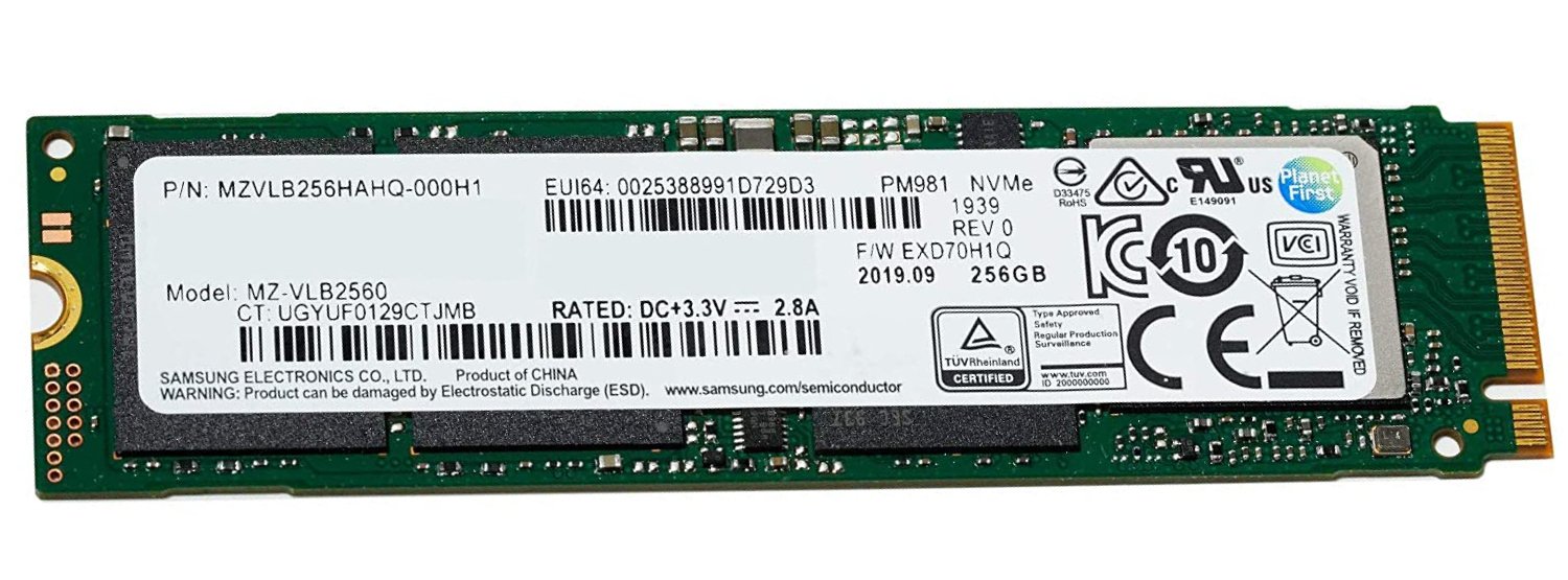Продать SSD-диск Samsung PM981 256GB M.2 (2280 PCI-E