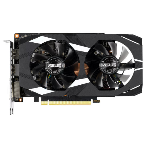 Купить Видеокарта Asus GeForce GTX 1650 Dual OC 4096MB (DUAL-GTX1650-O4GD6-P FR) Factory Recertified с проверкой совместимости: обзор, характеристики, цена в Киеве, Днепре, Одессе, Харькове, Украине | интернет-магазин TELEMART.UA фото