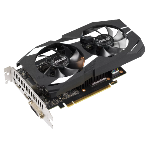 Відеокарта Asus GeForce GTX 1650 Dual OC 4096MB (DUAL-GTX1650-O4GD6-P FR) Factory Recertified купити з перевіркою сумісності: огляд, характеристики, ціна у Києві, Львові, Вінниці, Хмельницькому, Івано-Франківську, Україні | інтернет-магазин TELEMART.UA фото