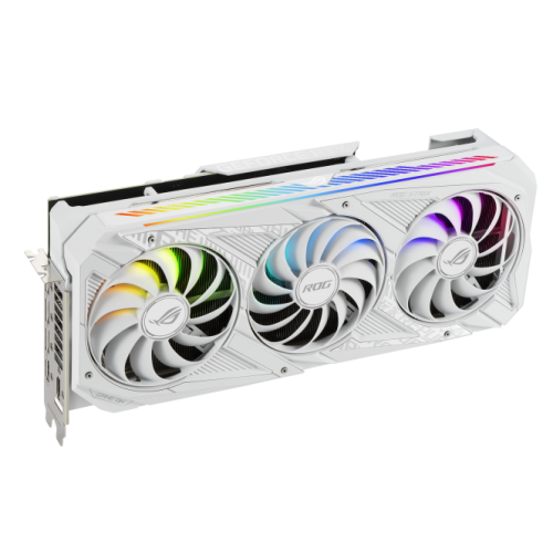 Продать Видеокарта Asus ROG GeForce RTX 3080 STRIX White 10240MB (ROG-STRIX-RTX3080-10G-WHITE FR) Factory Recertified по Trade-In интернет-магазине Телемарт - Киев, Днепр, Украина фото