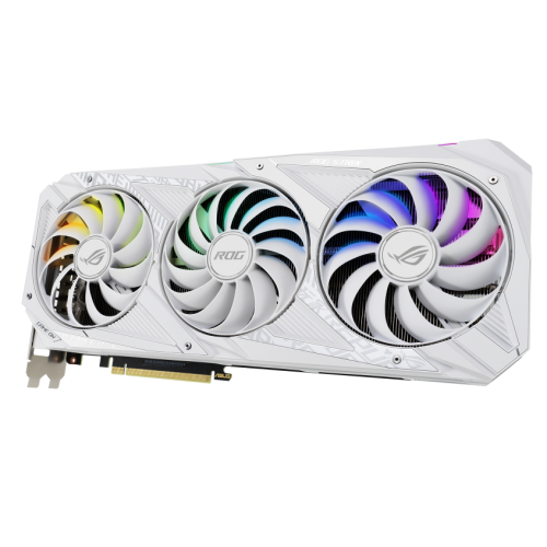 Продать Видеокарта Asus ROG GeForce RTX 3080 STRIX White 10240MB (ROG-STRIX-RTX3080-10G-WHITE FR) Factory Recertified по Trade-In интернет-магазине Телемарт - Киев, Днепр, Украина фото