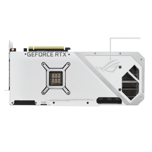 Продать Видеокарта Asus ROG GeForce RTX 3080 STRIX White 10240MB (ROG-STRIX-RTX3080-10G-WHITE FR) Factory Recertified по Trade-In интернет-магазине Телемарт - Киев, Днепр, Украина фото