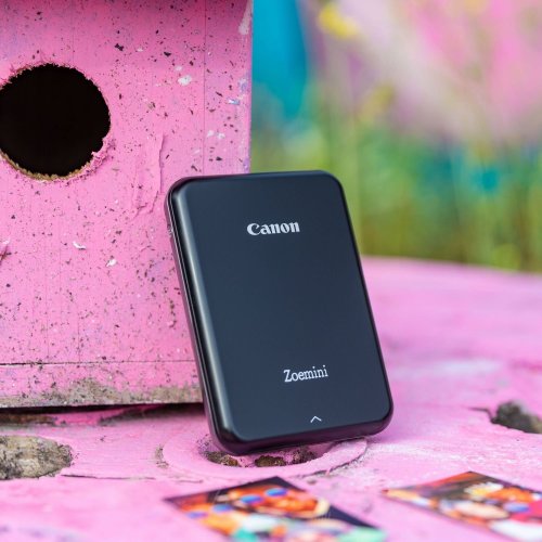 Купити Принтер Canon ZOEMINI PV123 + 30 листів Zink PhotoPaper (3204C065) Black - ціна в Києві, Львові, Вінниці, Хмельницькому, Франківську, Україні | інтернет-магазин TELEMART.UA фото