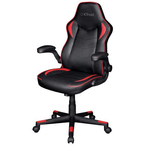Игровое кресло Trust GXT 704 Ravy (24219) Black/Red купить в Украине: Киев, Днепр, Харьков, Одесса  | Низкая цена, отзывы, характеристики от TELEMART фото