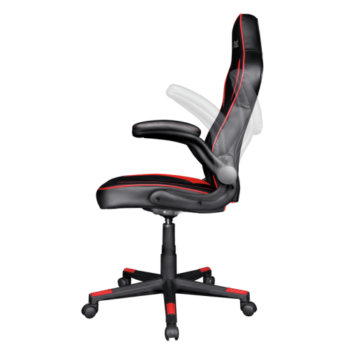 Игровое кресло Trust GXT 704 Ravy (24219) Black/Red купить в Украине: Киев, Днепр, Харьков, Одесса  | Низкая цена, отзывы, характеристики от TELEMART фото
