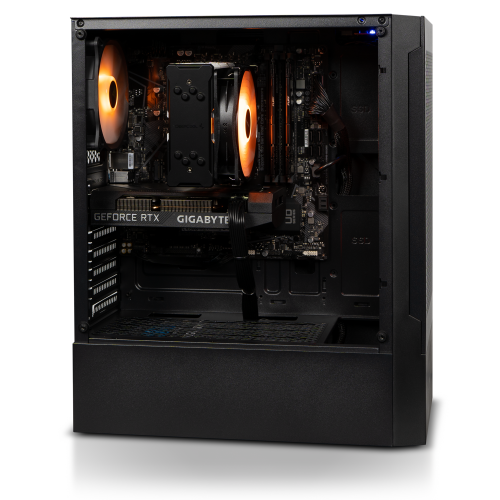 Продати Комп'ютер HEXO Gaming RTX3050 Base (HGB-11400FN3050-16S500BK) Black за Trade-In у інтернет-магазині Телемарт - Київ, Дніпро, Україна фото