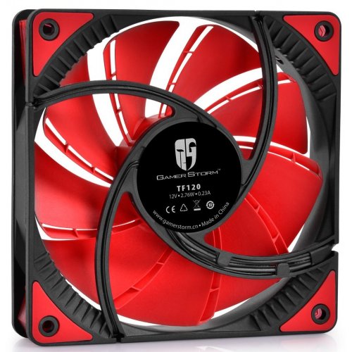 Продать Кулер для корпуса Deepcool GAMER STORM TF120 Red по Trade-In интернет-магазине Телемарт - Киев, Днепр, Украина фото
