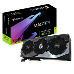 Видеокарта Gigabyte GeForce RTX 4070 MASTER 12228MB (GV-N4070AORUS M-12GD)