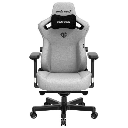 Купить Игровое кресло Anda Seat Kaiser 3 L (AD12YDC-L-01-G-PV/F) Grey - цена в Харькове, Киеве, Днепре, Одессе
в интернет-магазине Telemart фото