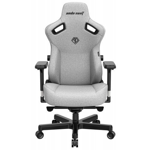 Купить Игровое кресло Anda Seat Kaiser 3 L (AD12YDC-L-01-G-PV/F) Grey - цена в Харькове, Киеве, Днепре, Одессе
в интернет-магазине Telemart фото