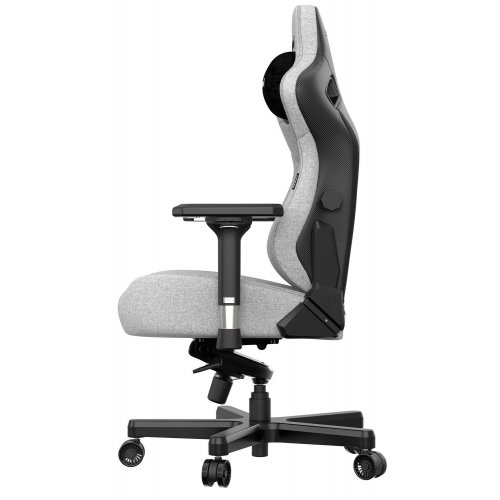 Купить Игровое кресло Anda Seat Kaiser 3 L (AD12YDC-L-01-G-PV/F) Grey - цена в Харькове, Киеве, Днепре, Одессе
в интернет-магазине Telemart фото